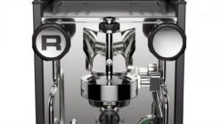 Rocket Appartamento TCA In Schwarz Mit Kupfer -Kaffeegetränkeladen rocket appartamento tca schwarz mit kupfer nahaufnahme front 1280x1280